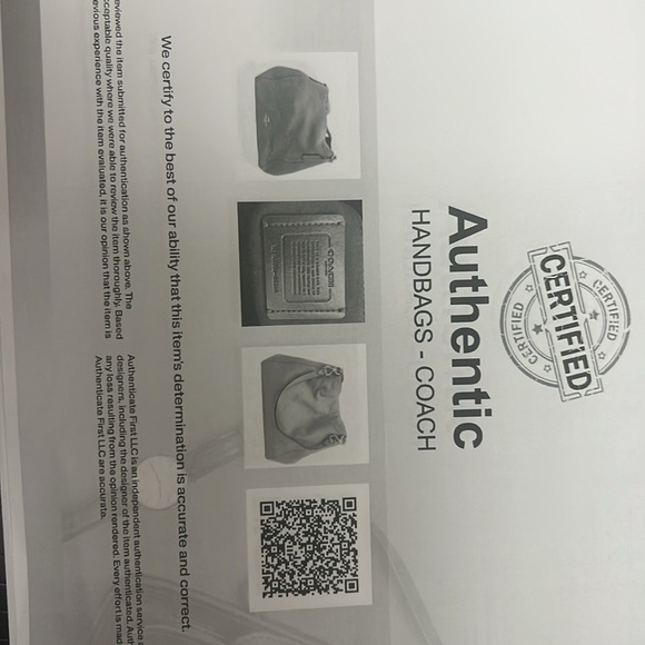 Authentic Coach-- Madison Phoebe leather handbag 80268 - Picture 8 of 12